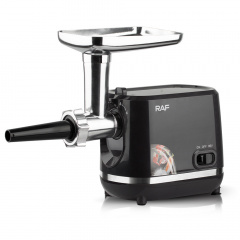 Электрическая мясорубка RAF R.3395 с функцией реверс 1200W Black (3_03760) Киев