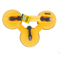 Держатель вакуумный для стекла тройной MASTERTOOL 160 кг Желтый (14-0903) Софиевская Борщаговка