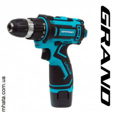 Шуруповерт аккумуляторный Grand ДА-12 Li-Ion