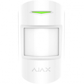 Бездротовий датчик руху Ajax MotionProtect, Jeweller, 3V CR123A, білий