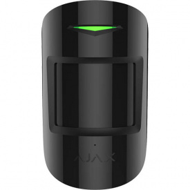 Бездротовий датчик руху і розбиття Ajax CombiProtect, Jeweller, 3V CR123A, чорний