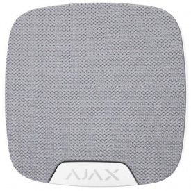 Бездротова кімнатна сирена Ajax HomeSiren, Jeweller, 105 дБ, 3V CR123A, біла
