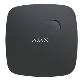 Бездротовий датчик диму і чадного газу Ajax FireProtect Plus, Jeweller, 3V CR2, 85 дБ, чорний