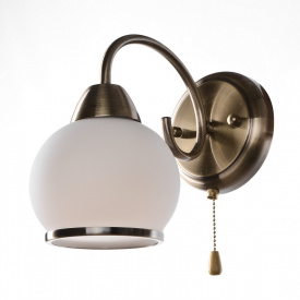 Бра с выключателем Классическое Brille 40W LK-264 Бронзовый