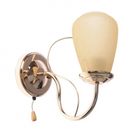 Бра с выключателем Классическое Brille 60W LK-066 Золотистый