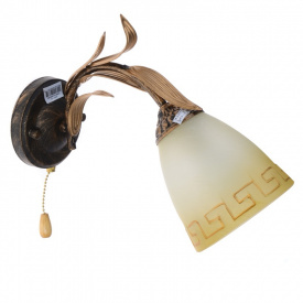 Бра с выключателем Флористика Brille 60W LK-150 Коричневый