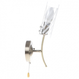 Бра с выключателем Brille 40W LK-90 Никель