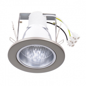 Светильник потолочный встроенный Brille 60W VDL-25 Никель