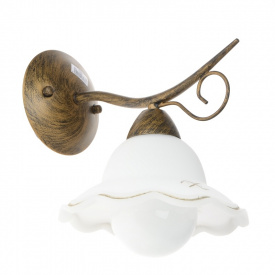 Бра Кантри Brille 60W BKL-168 Коричневый