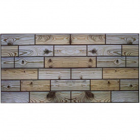 Декоративная ПВХ панель Sticker Wall под светлое дерево (1037)