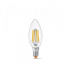Лампа Filament Videx C37F 6 Вт E14 3000 K Прозора (25793) Луцьк