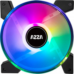Кулер для корпуса AZZA 1 X PRISMA DIGITAL RGB FAN 140mm (FFAZ-14DRGB-011) Рівне