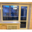 Балконний блок (двері 730х2150 вікно 1170х1350) монтажна ширина 70 мм, профіль WDS Ekipazh Ultra 70 Київ