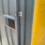 Біотуалет кабіна жовтого кольору Люкс Техпром Луцьк