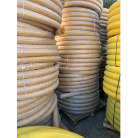 Дренажна труба у тканині 100 мм у бухтах 50м