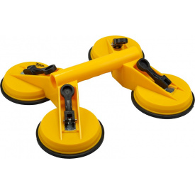 Держатель вакуумный для стекла MASTERTOOL с 4 присосками 180 кг (14-0904)