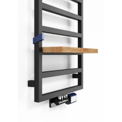 Рушникосушка водяна Terma Grid 990x500 Black mat Краматорськ