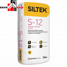 Siltek S-12 шпаклевка Силтек цементная финишная