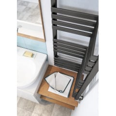 Рушникосушка комбінована Terma INCORNER 1005x350 RAL 6005(зелений) тен MOA+вентиль Integra Ромни