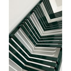 Рушникосушка комбінована Terma INCORNER 1005x350 RAL 6005(зелений) тен MOA+вентиль Integra Ромни