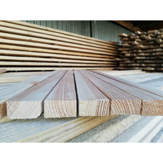 Рейка деревянная 50x25мм 6м