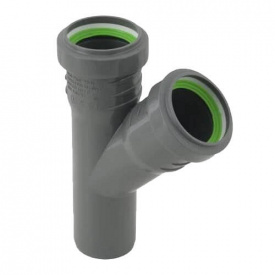 Трійник каналізаційний ASG HTR 40x40x45°