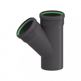 Трійник каналізаційний ASG HTR 75х75x87,5°
