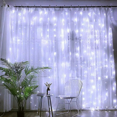 Гирлянда Xmas 320 Led Ламп Штора Водопад Холодный Белый 3Mх3M 165-Cl174W Белгород-Днестровский