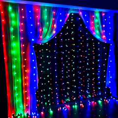 Гирлянда Xmas 320 Led Ламп Штора Водопад Разноцветное Свечение 3Mх3M 165-Cl174Rgb Пологи