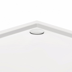 Душевой поддон Qtap Tern 301112 100X100X12См + Сифон Орехов