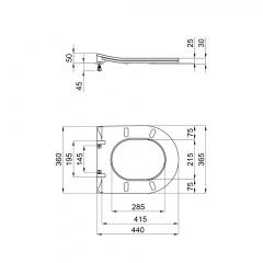 Сиденье Для Унитаза Qtap Robin/Scorpio С Микролифтом Slim Qt99U184Uf450Mb Черноморск