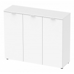 Комод Doros Рон 6 3 фасада Белый 120х38х100 (41515999) Балаклея