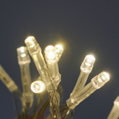 Гирлянда на батарейках 50 LED 2 Режима - статический, мигающий 3,5 м белая Киев