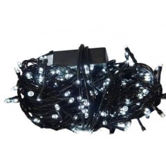 Светодиодная гирлянда Lampiki на 300 LED белая 8 режимов от сети для помещения и улицы под накрытием Киев
