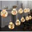 Гирлянда MHZ Xmas WW-1 Copper curtain ball lamp 7258 Снеговик теплый Белый свет Вінниця