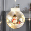 Гирлянда MHZ Xmas WW-1 Copper curtain ball lamp 7258 Снеговик теплый Белый свет Вінниця