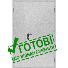 Протипожежні двері 1100х1500х2200 мм колір рал світлий Бородянка