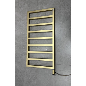 Рушникосушка електрична Terma GRID 990x500 Brass, тен ONE