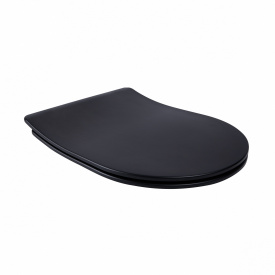 Сиденье Для Унитаза Qtap Robin/Scorpio С Микролифтом Slim Qt99U184Uf450Mb