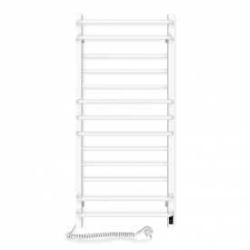 Електрична рушникосушарка SANTAN Драбина Грандіс 480х1200 біла Sensor лівосторонній
