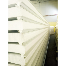 Сэндвич панель кровельная с наполнителем из пенополистирола 120 мм