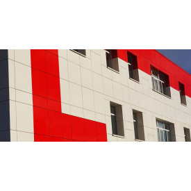 Вентфасад з металевих касет 0,5 мм