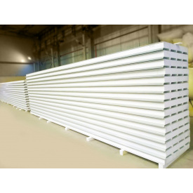 Сэндвич панель кровельная 150 мм пенополистирол