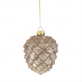 Ялинкова іграшка Elisey Профітролі 7 см Шампань (6017-030)