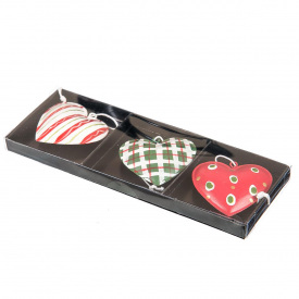 Набор игрушек Elisey Сердечки 5 см Разноцветный (026NY)