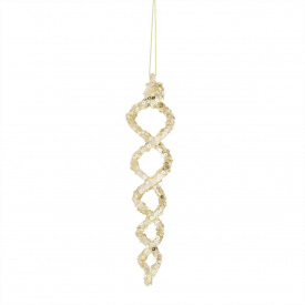 Ялинкова іграшка Elisey Крокембуш 17 см Золотистий (6017-073)