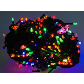 Гірлянда світлодіодна Minerva LED 300 мультик чорний (hub_8iawcj)