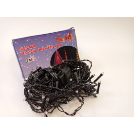 Гирлянда Xmas Ice 120L Дождик Рубин Разноцветное Свечение 3 М 165-Cl150Rgb