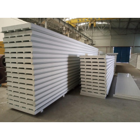 Сэндвич панель кровельная с наполнителем из пенопласта 60 мм