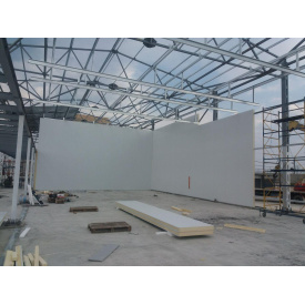 Сендвіч панель стінова від 50 мм ППУ пінополіуретан холодильна